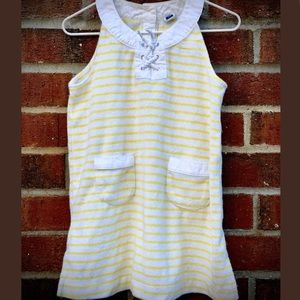 Janie And Jack Swim Yellow Terrycloth Coverup 2T